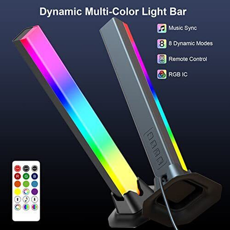 RGB Light Bar Music Sync RGB IC LED Lights Bars USB Powered Ambient Lighting